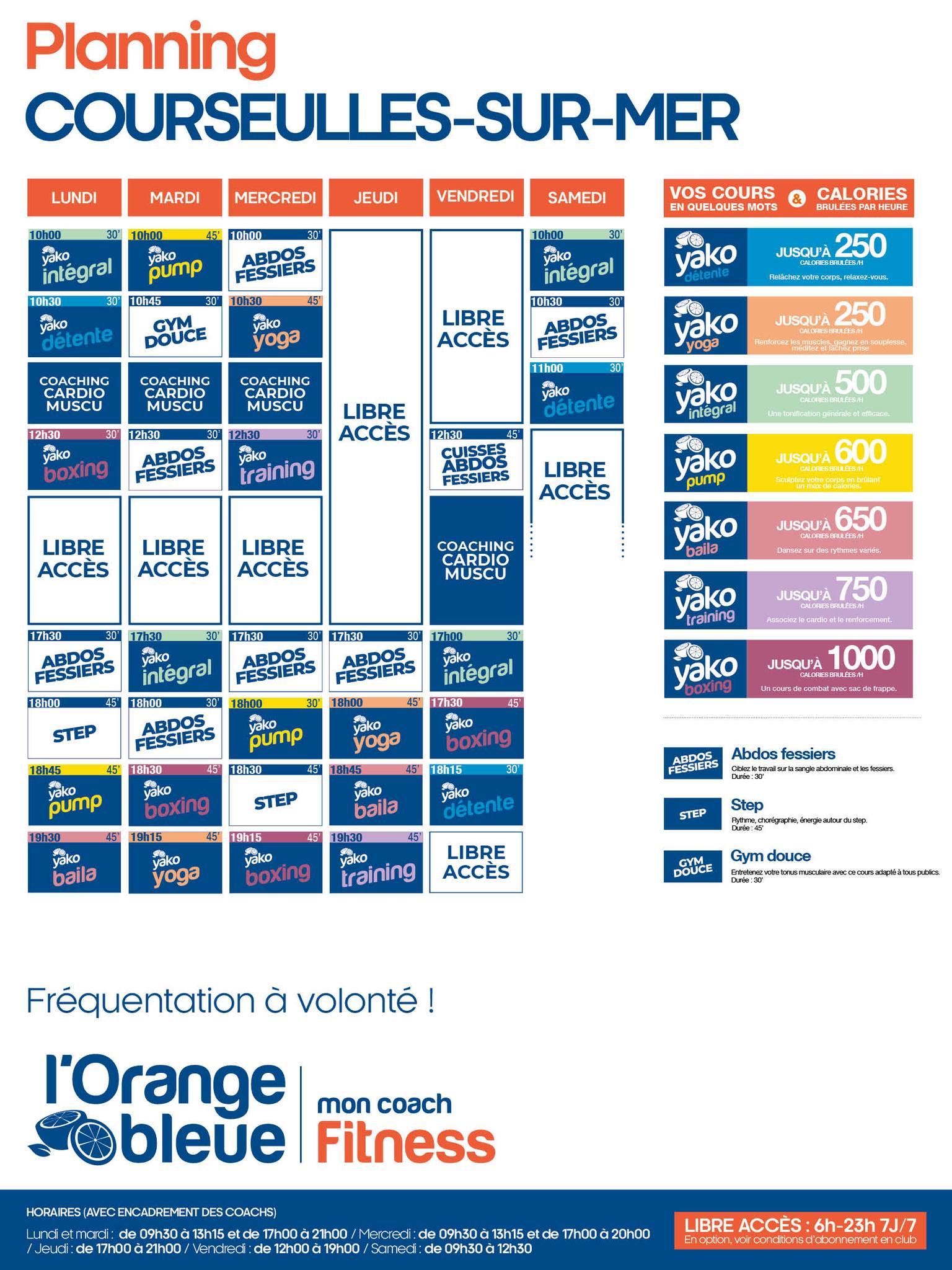 planning courseulles sur mer